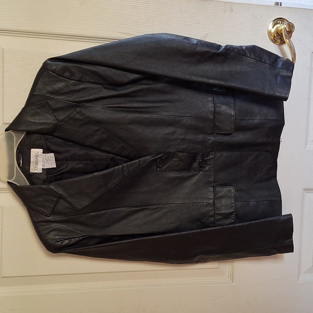 Women's Leather Jacket, 4P